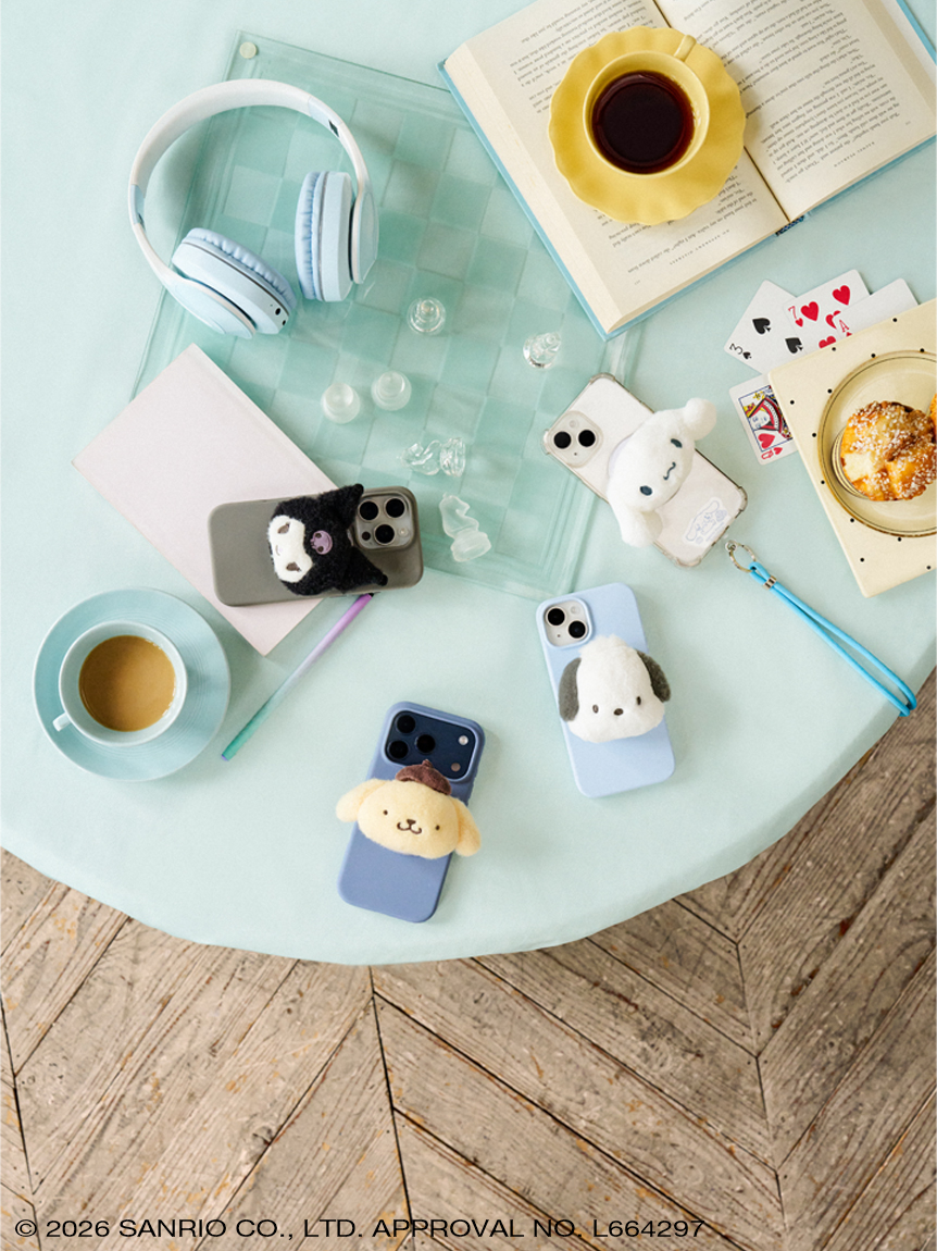 sanrio house ぬいぐるみスマホスタンドストラップ(モバイル) │sanrio