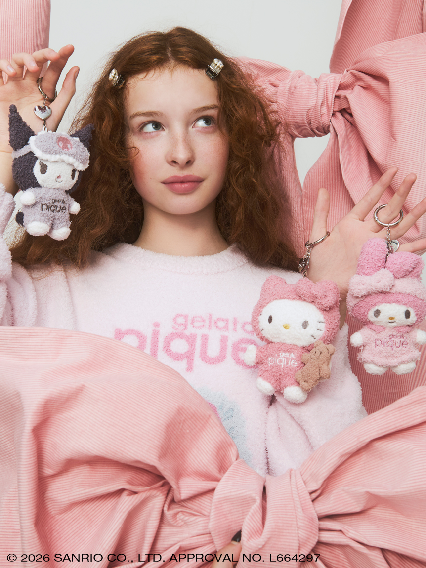 gelato pique】【ONLINE限定カラーあり】 ぬいぐるみチャーム(チャーム