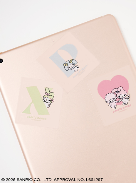 ONLINE限定】イニシャルステッカー マイメロディ(その他) │sanrio