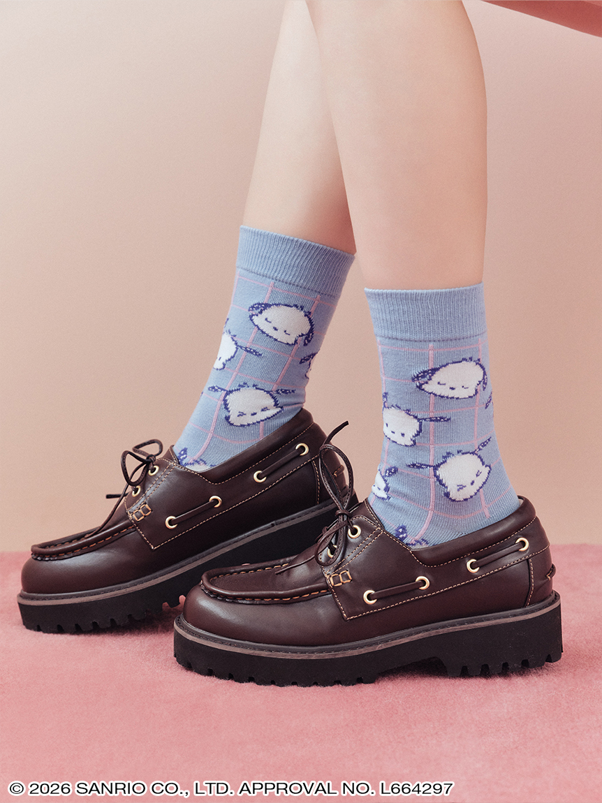 ジャガードチェックソックス(その他) │sanrio house（サンリオハウス