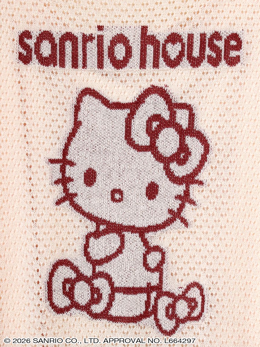 透かし編みノースリニットワンピース(その他) │sanrio house