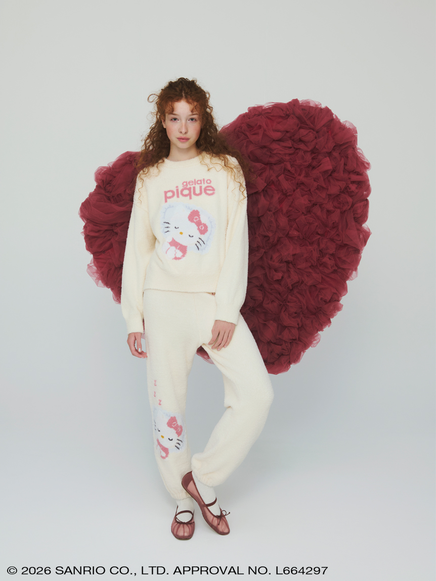 gelato pique】【ONLINE限定カラーあり】【LADIES】ベビモコジャガード