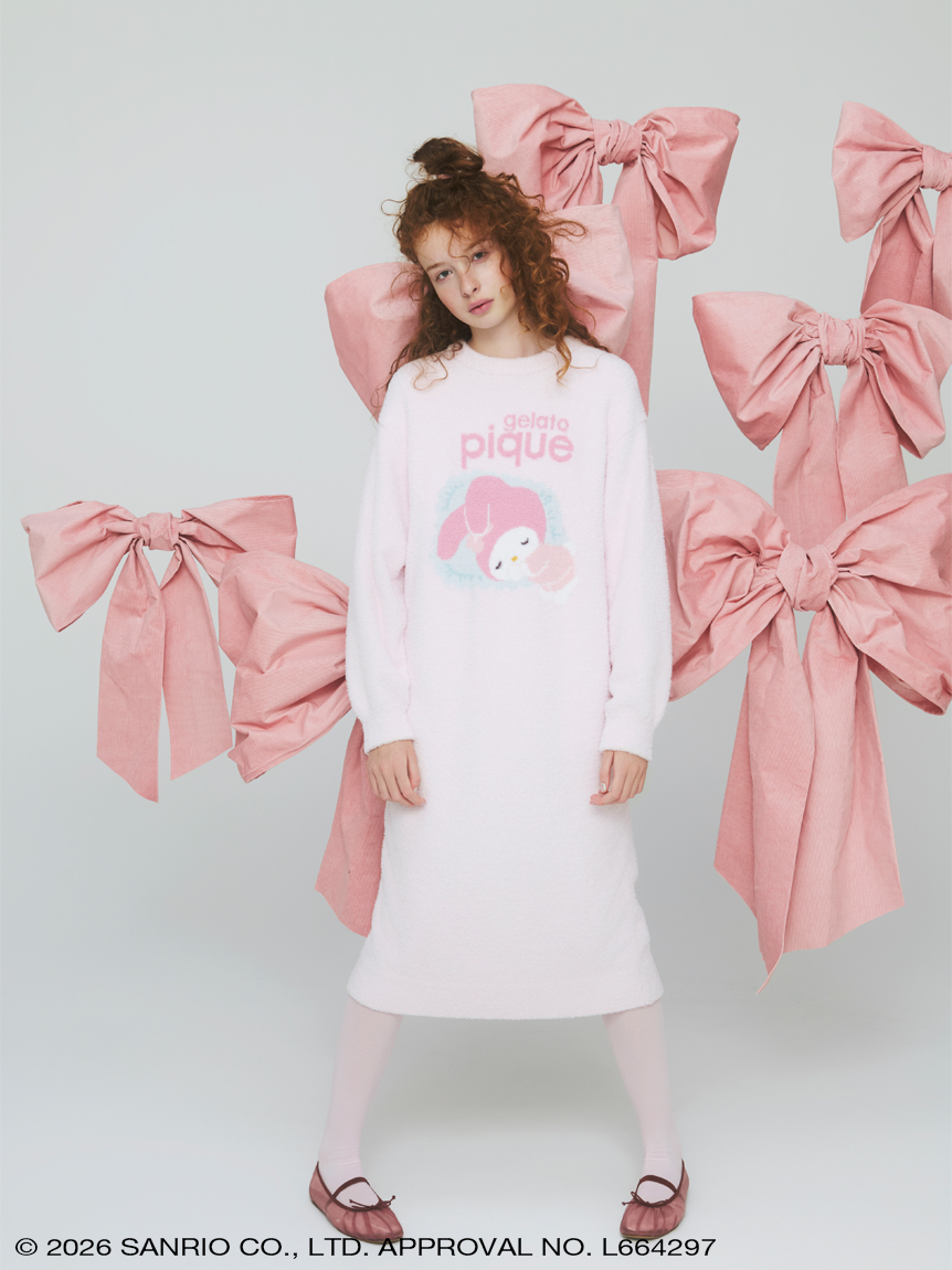 gelato pique】【ONLINE限定カラーあり】【LADIES】ベビモコジャガード