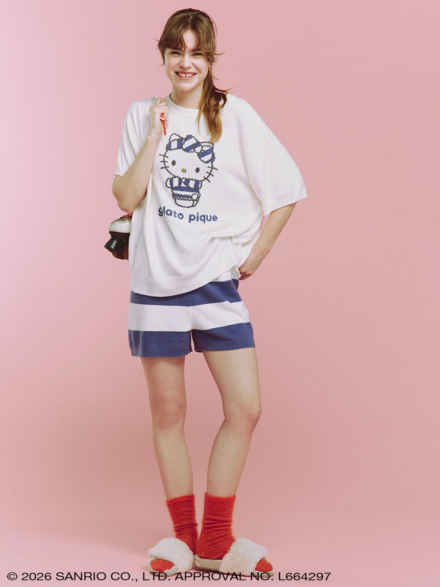gelato pique】【LADIES】スムーズィーセットアップ(ルームウェア