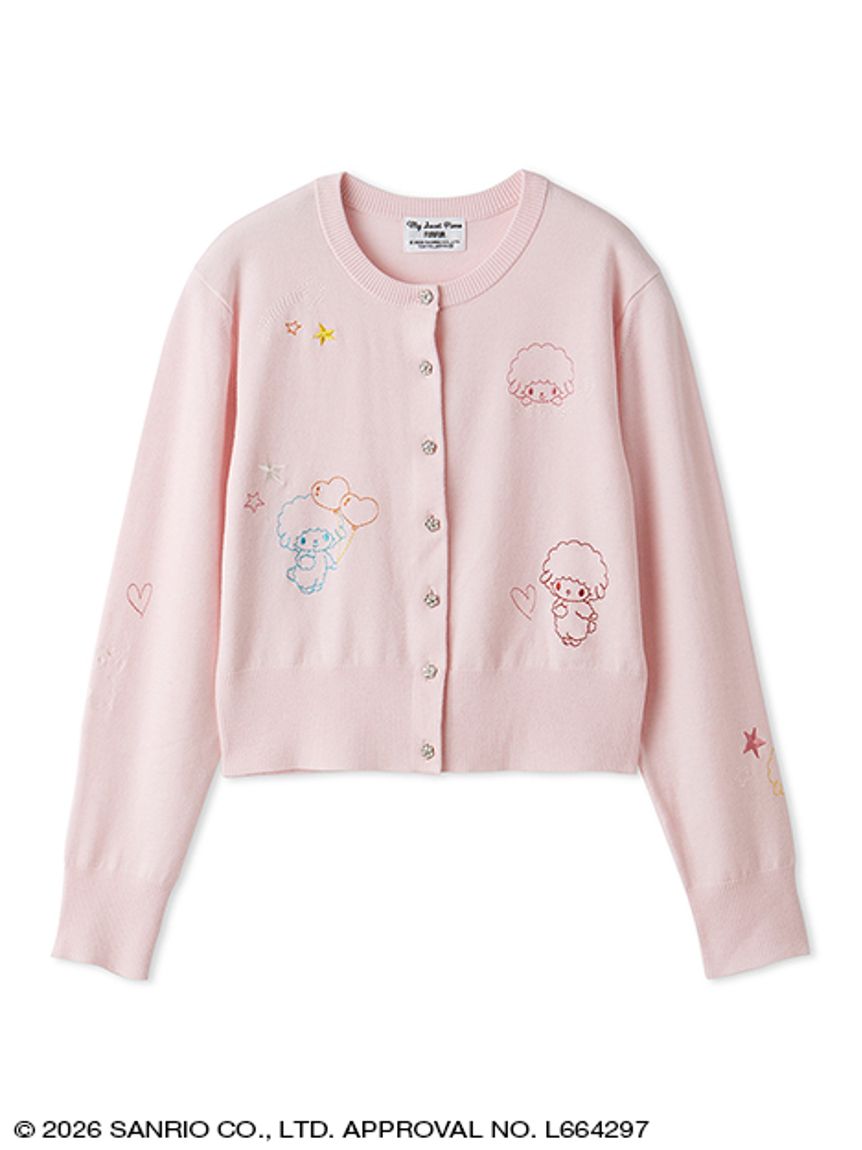 FUR FUR】刺繍ニットカーディガン(カーディガン) │sanrio house