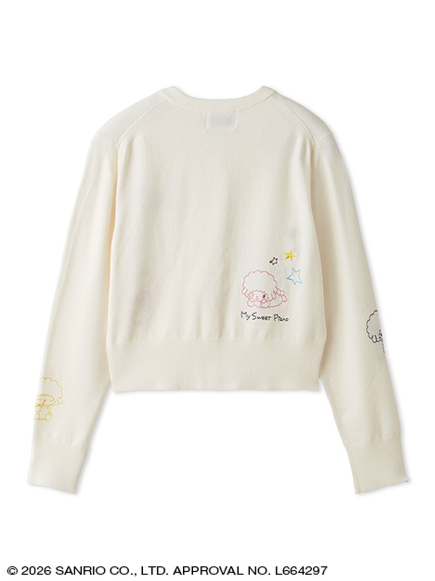 FUR FUR】刺繍ニットカーディガン(カーディガン) │sanrio house