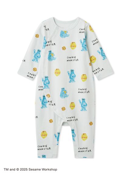 ヒラノトシユキ】【BABY】総柄ロンパース（FRIENDS）(アパレル