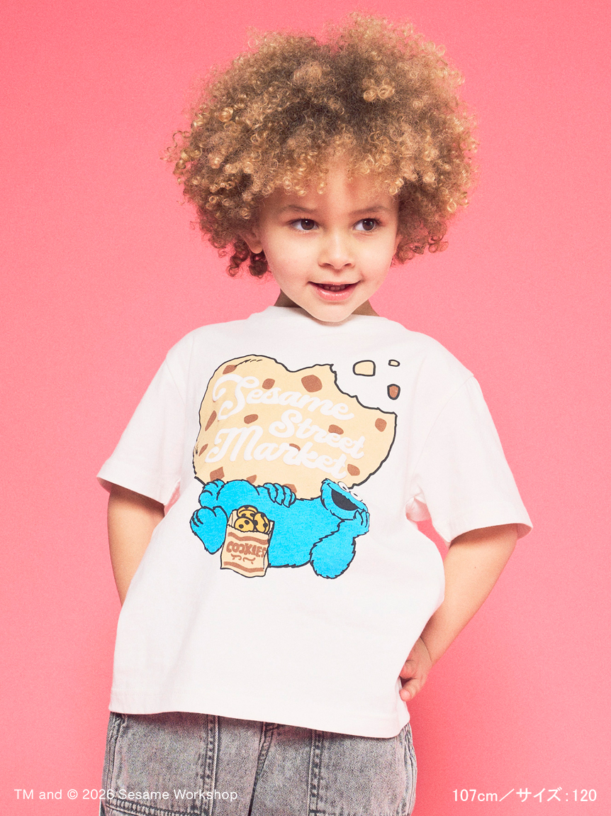 BIG HUGS,BIG HEARTS】【KIDS】発砲プリントTシャツ(アパレル)｜SESAME