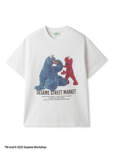 UNISEX】フォトプリントTシャツ(トップス)｜SESAME STREET MARKET/公式 