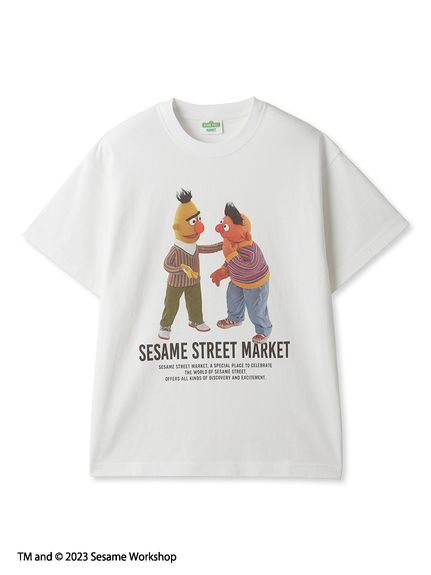 UNISEX】フォトプリントTシャツ(トップス)｜SESAME STREET MARKET/公式