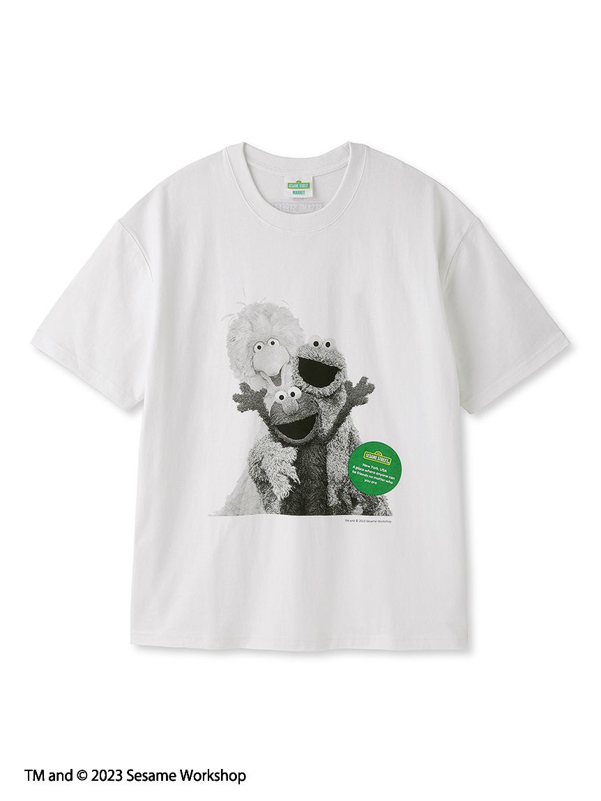 UNISEX】モノクロフォトTシャツ(トップス)｜SESAME STREET MARKET/公式