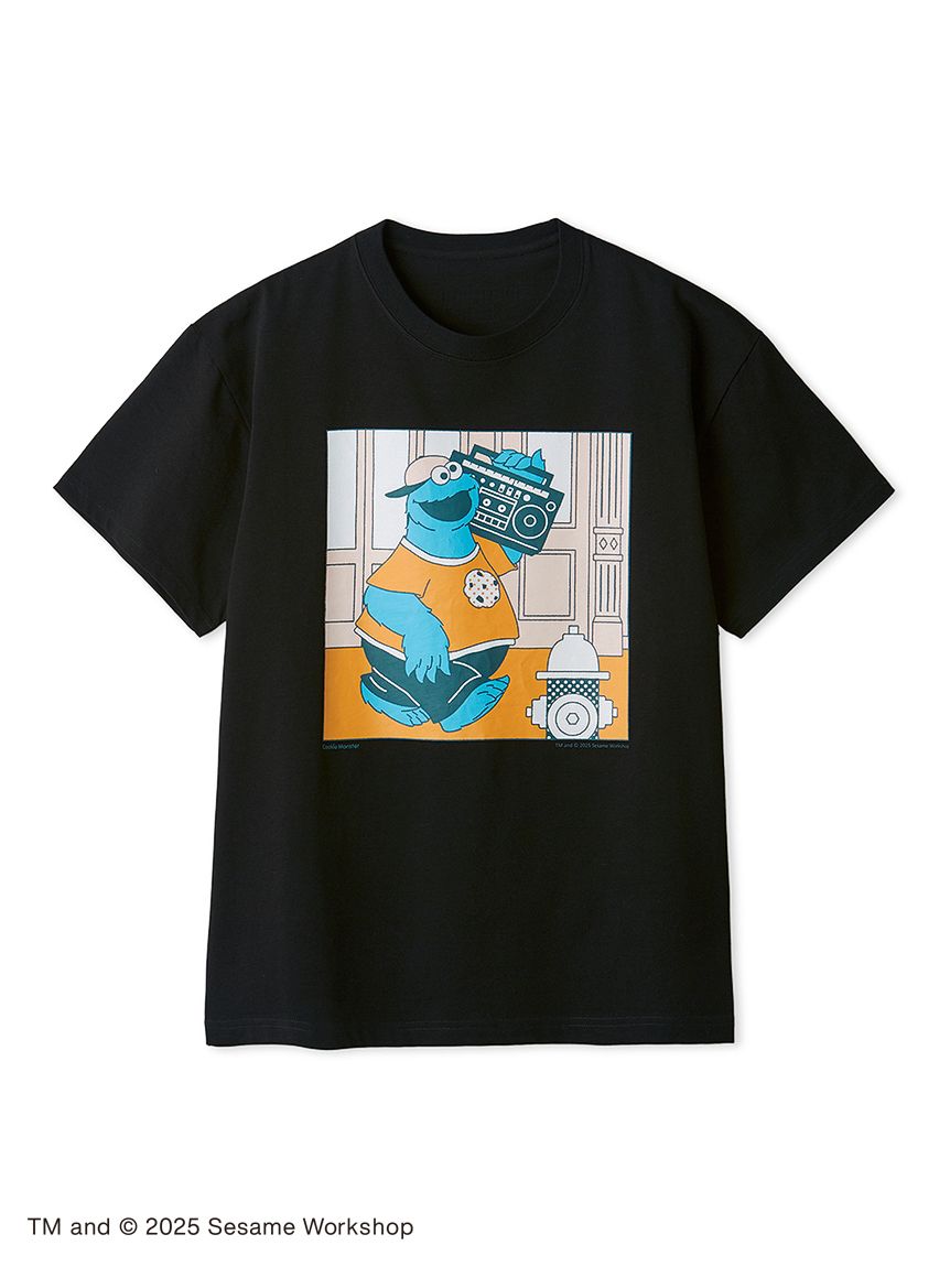 UNISEX】クッキーモンスター アートTシャツ（RADIO）(トップス