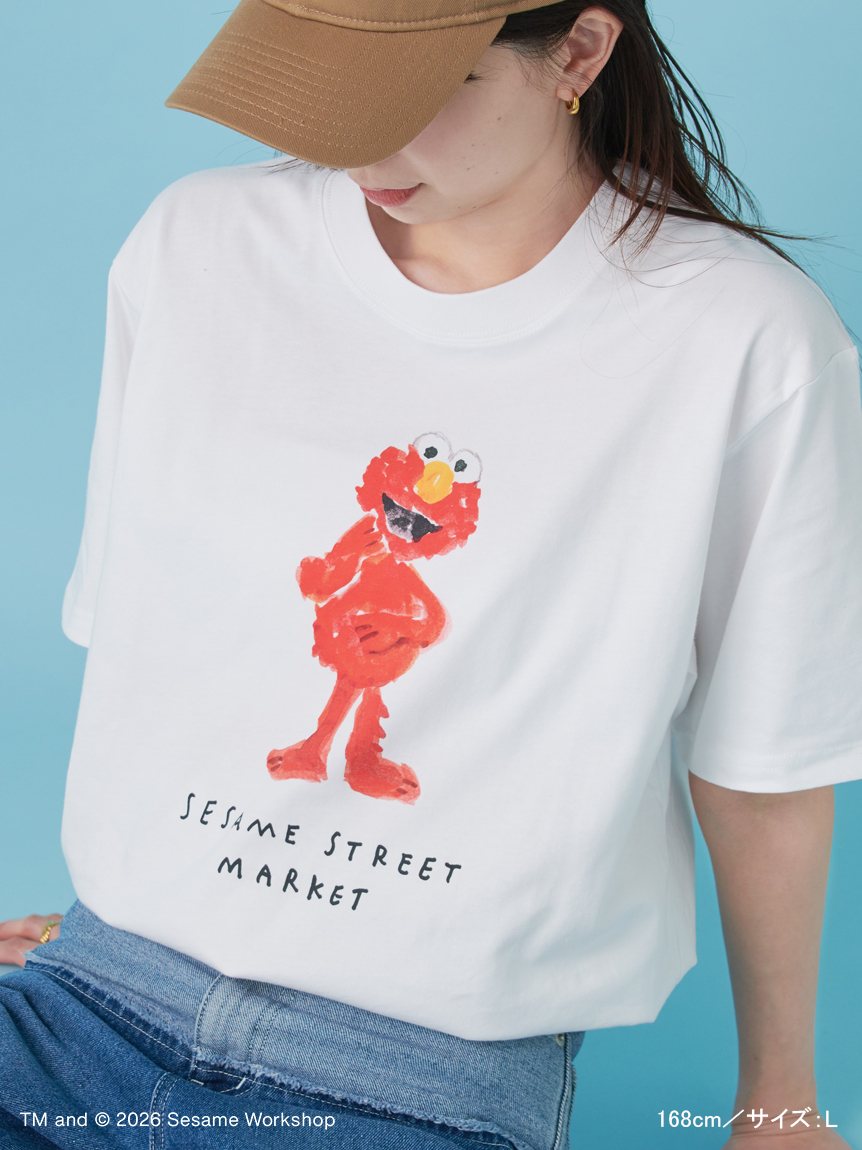 ヒラノトシユキ】フレンズ柄Tシャツ(トップス)｜SESAME STREET MARKET