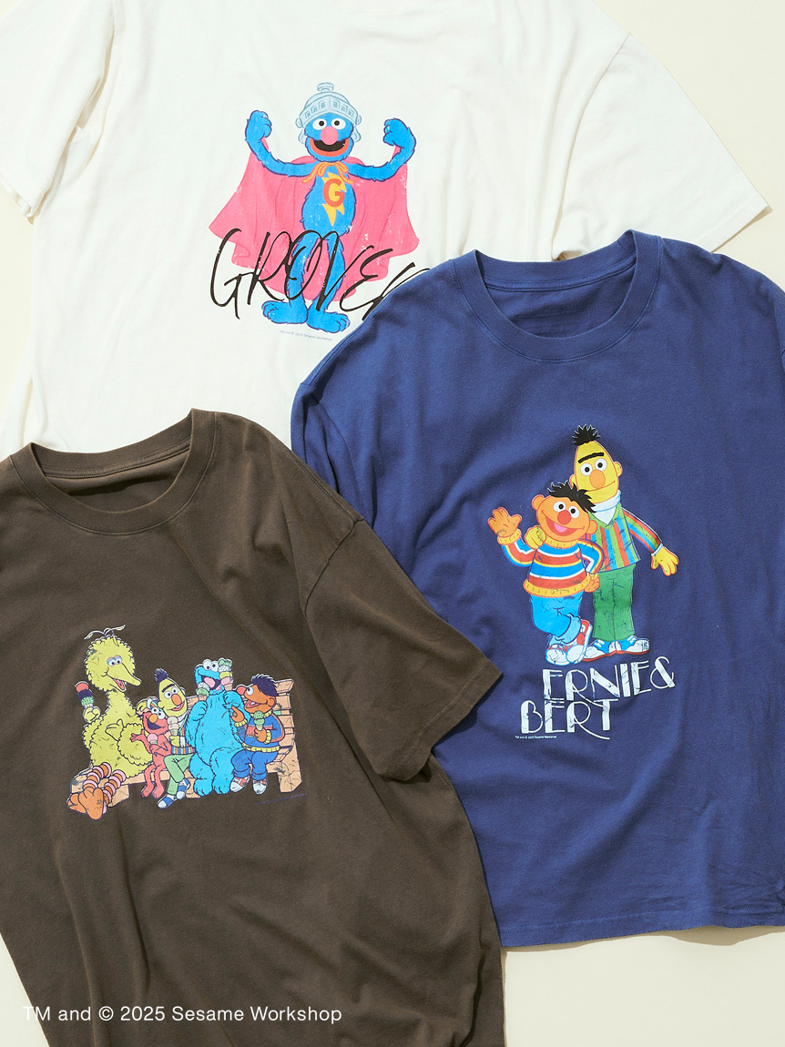 UNISEX】ヴィンテージアートTシャツ(トップス)｜SESAME STREET MARKET