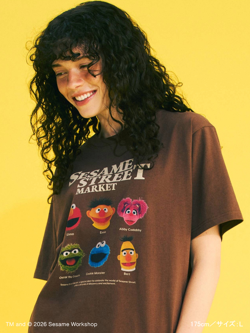 UNISEX】プリントTシャツ（PICNIC）(トップス)｜SESAME STREET MARKET