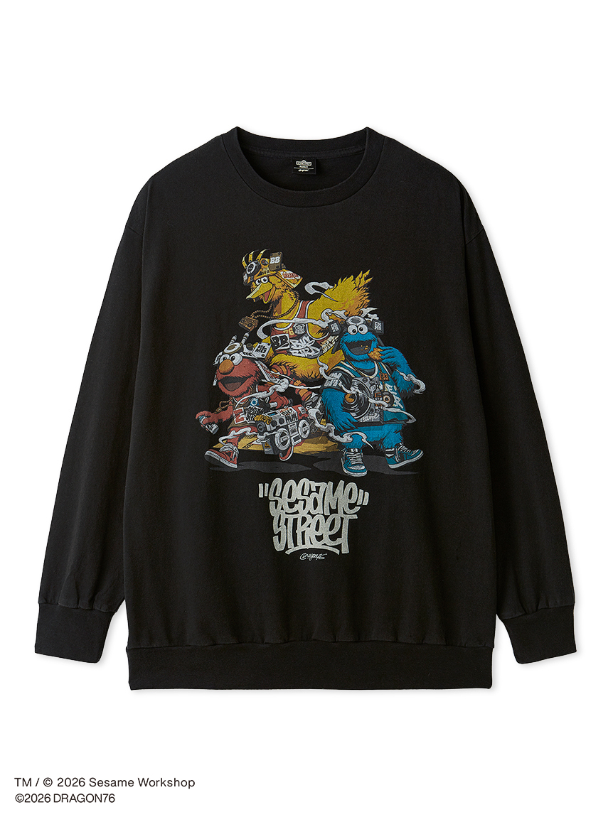 UNISEX】【SESAME STREET MARKET×Dragon76】グラフィックロング