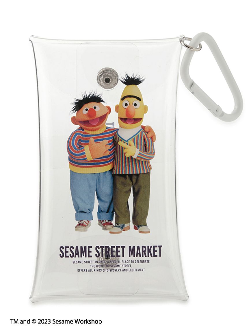 フォトプリントクリアコインケース(ポーチ)｜SESAME STREET MARKET