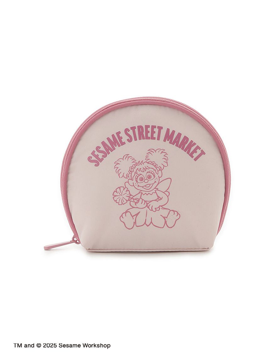 COLORFUL DAYS】バイカラースケッチミニラウンドポーチ(ポーチ