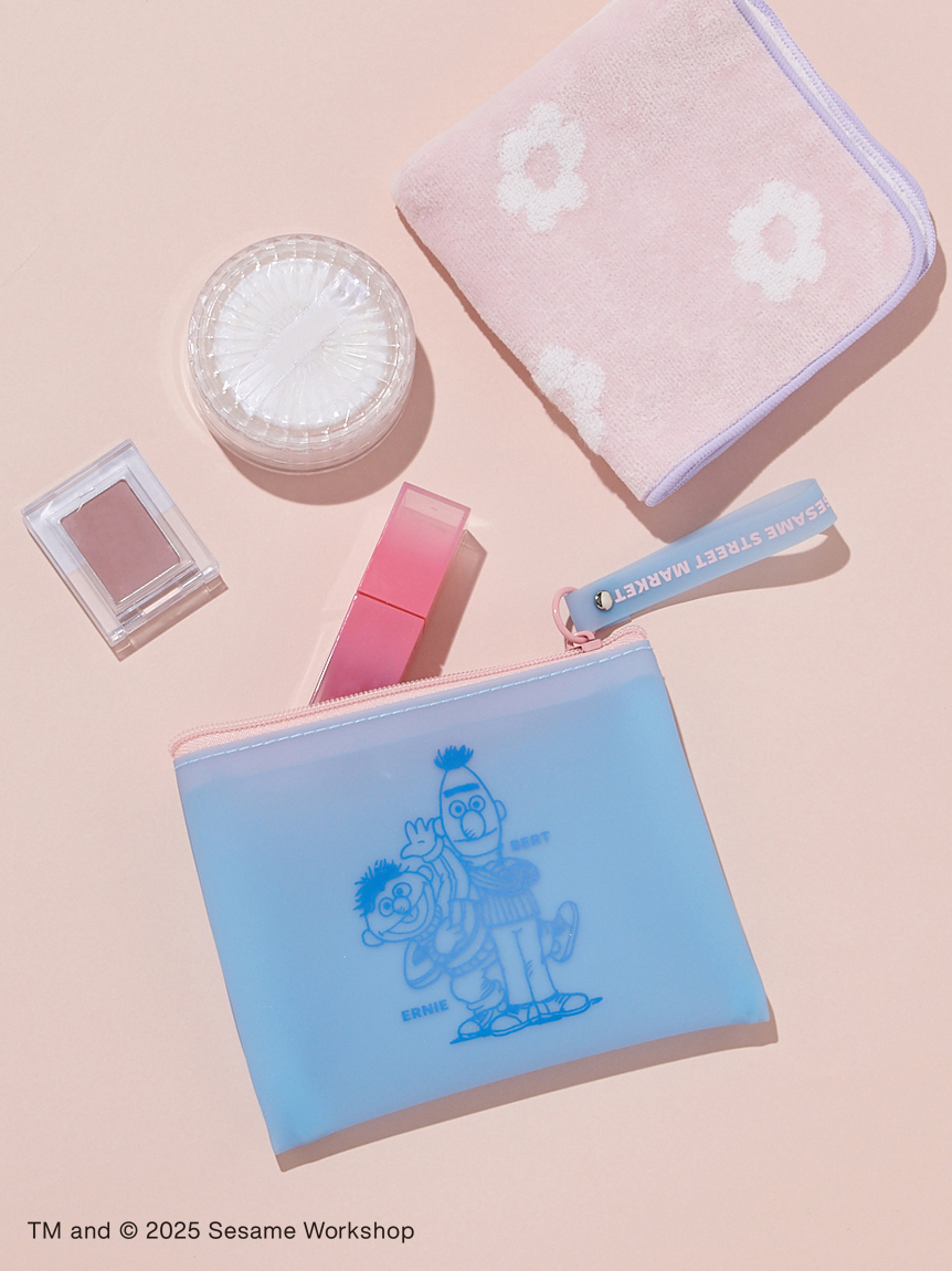 HOPPIN' SPRING】キャラクターズ PVCポーチ(ポーチ)｜SESAME STREET