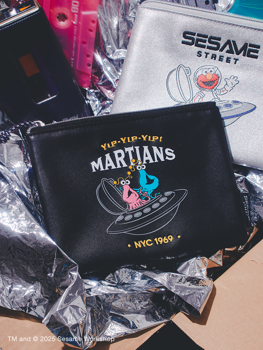 MARS COLLECTION】フラットポーチ(ポーチ)｜SESAME STREET MARKET/公式