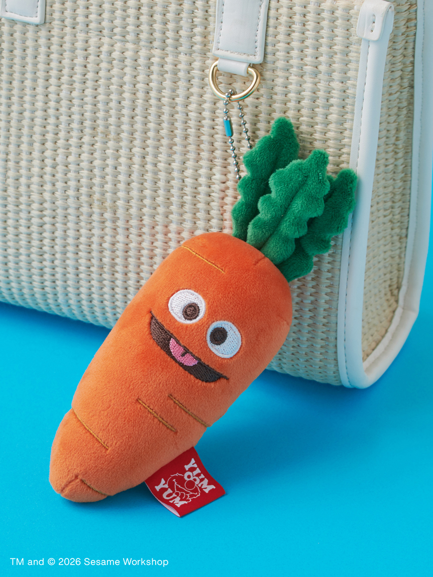 ぬいぐるみミニポーチ（VEGETABLES）(ポーチ)｜SESAME STREET MARKET