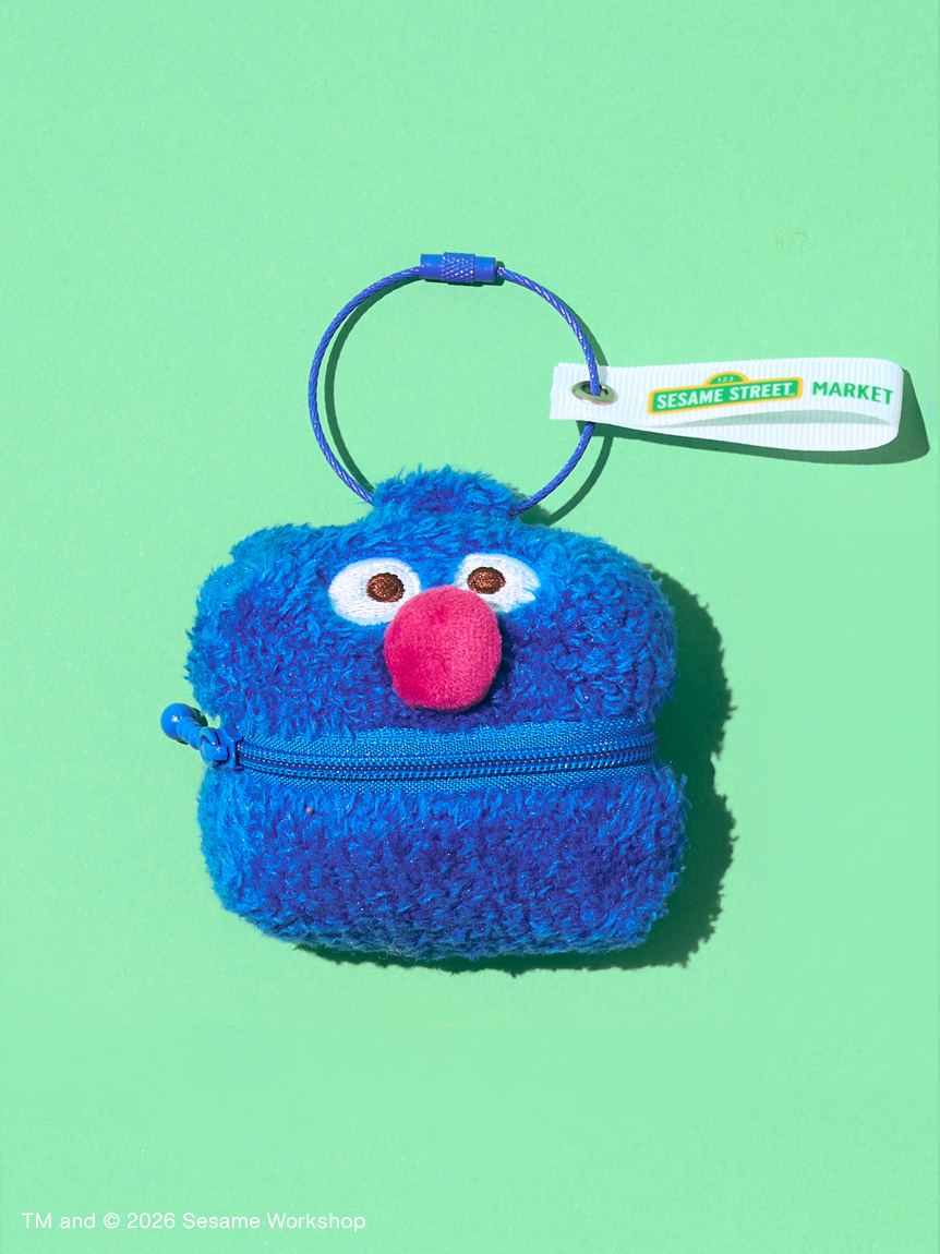イヤホン ポーチチャーム（AirPods対応）(ポーチ)｜SESAME STREET