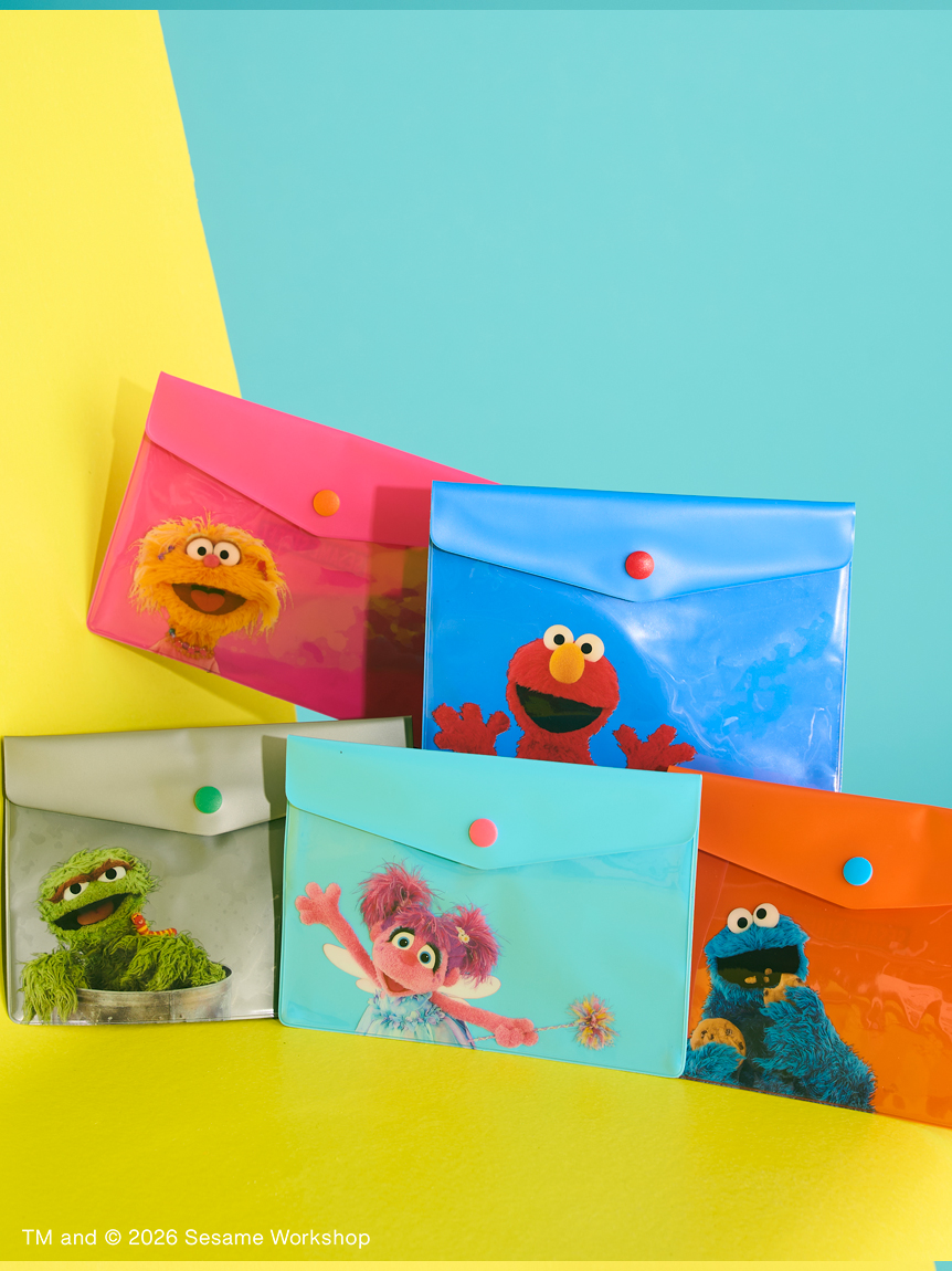 &TEAM マルチケース PVCマルチケース(ポーチ)｜SESAME STREET MARKET/公式通販サイト