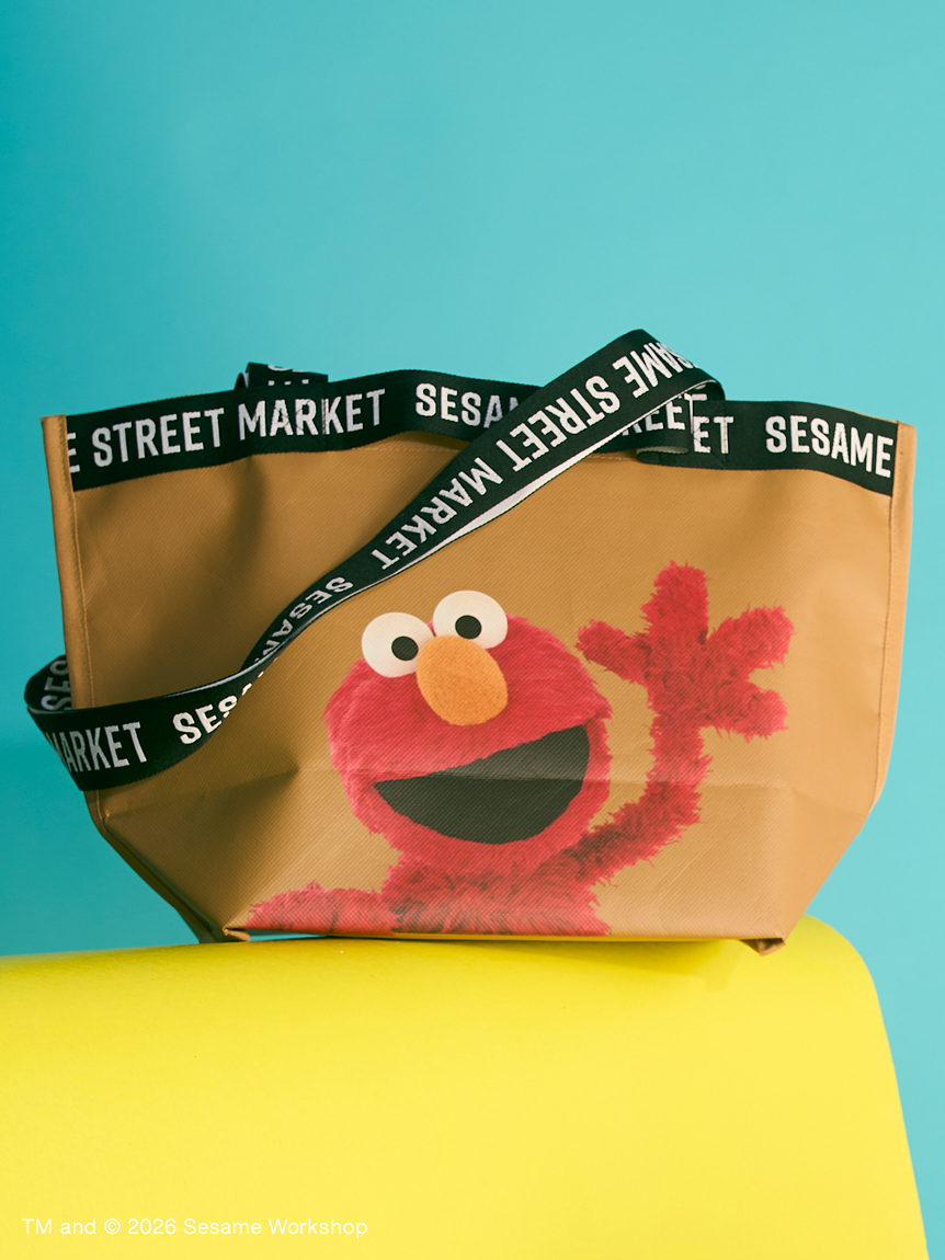 ジャガードテープバッグ（SMALL）(バッグ・エコバッグ)｜SESAME STREET