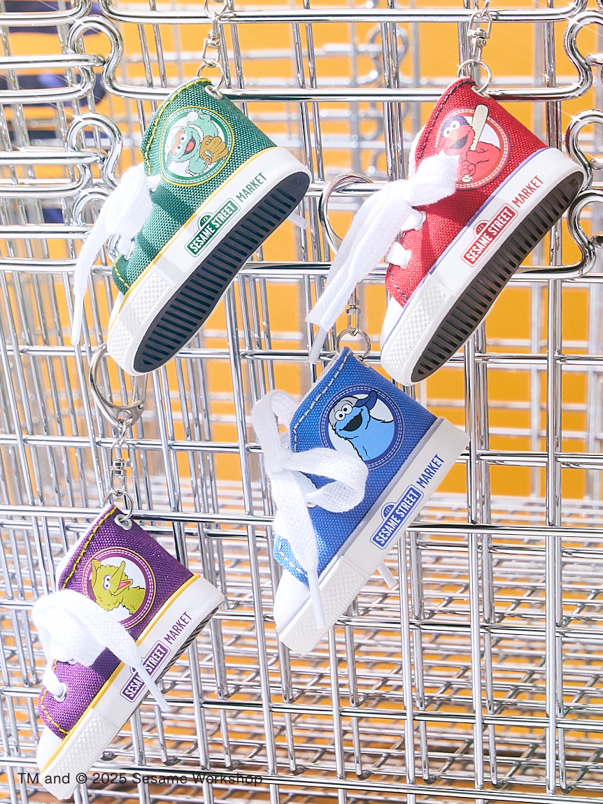 SESAME STREET MONSTERS】ミニスニーカー キーチェーン(キーホルダー