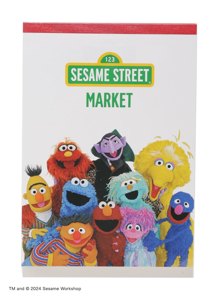 A6メモ(ノート・メモ)｜SESAME STREET MARKET/公式通販サイト