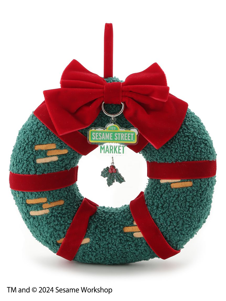 クリスマス】ぬいぐるみリース(その他)｜SESAME STREET MARKET/公式