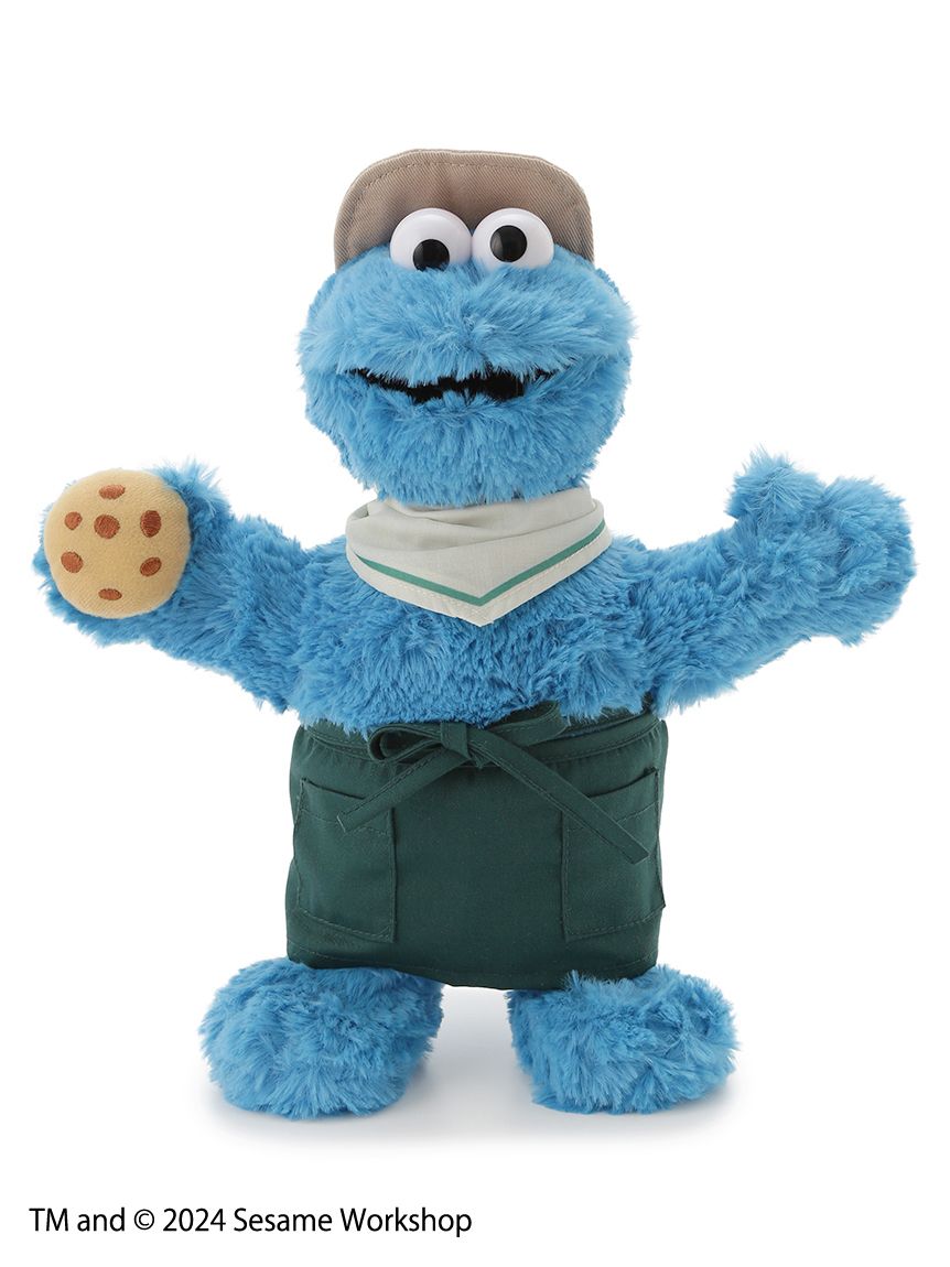 1st Anniversary】ユニフォームコスチューム ボーンぬいぐるみ クッキーモンスター(ライフスタイルグッズ)｜SESAME STREET  MARKET/公式通販サイト