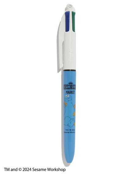 bicボールペン ディスプレイ　置物　陶器　ソフビ　硬質プラ　００年代 4色 油性ボールペン(筆記具)｜SESAME STREET MARKET/公式通販サイト