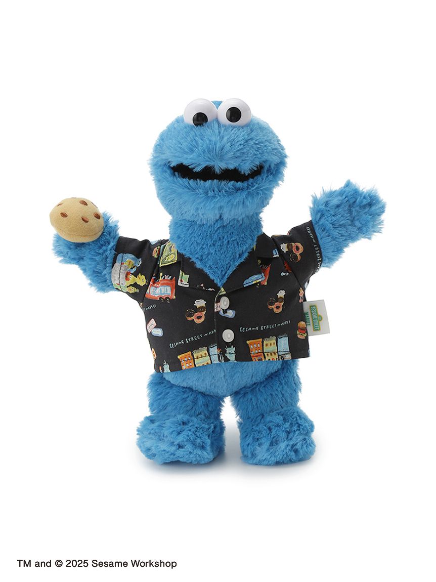 【新品】SESAME STREET ジャガードブランケット クッキーモンスター SESAME STREET - セサミストリート エルモ&クッキーモンスター