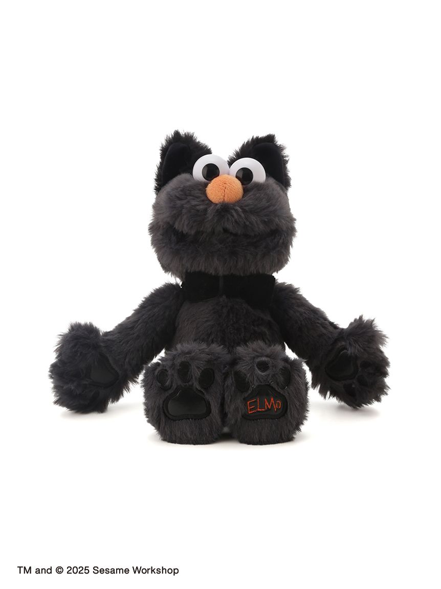 限定　新品未使用　エルモ　BLACK CAT　2025ハロウィン　ぬいぐるみ ぬいぐるみS エルモ キャット(ぬいぐるみ)｜SESAME STREET