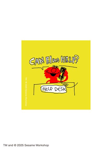 SESAME STREET MARKET×オガワナツミ】オリジナルアート ステッカー