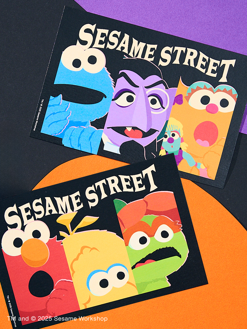 BOO! FRIENDS】ポストカード(その他)｜SESAME STREET MARKET/公式通販