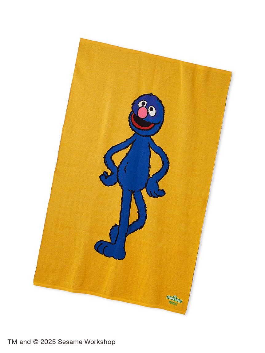 【新品•完売品】SESAME STREET ブランケット クッキーモンスター セサミストリート ブランケット エルモ クッキーモンスター - メルカリ