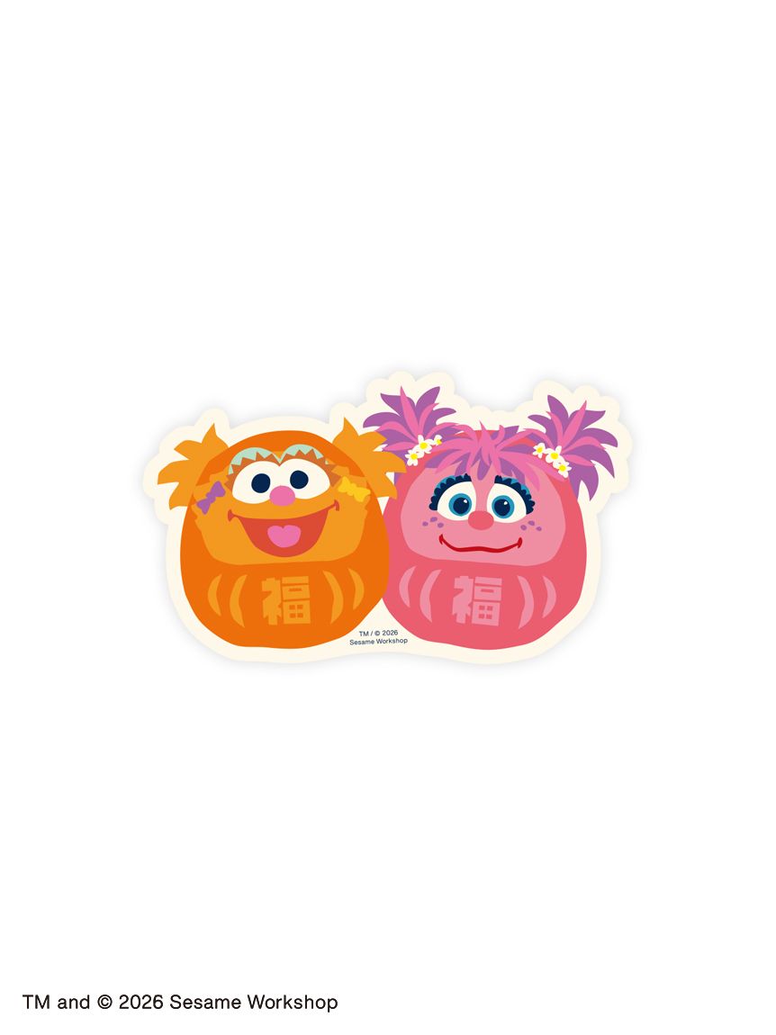 NIPPON】キャラクターズ ステッカー(シール・スタンプ)｜SESAME STREET