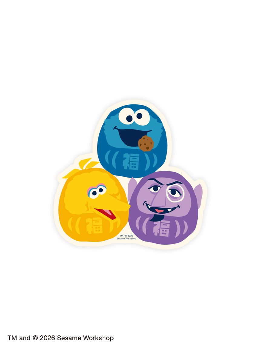 NIPPON】キャラクターズ ステッカー(シール・スタンプ)｜SESAME STREET