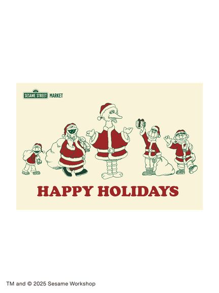 COZY HOLIDAY】ポストカード(その他)｜SESAME STREET MARKET/公式通販