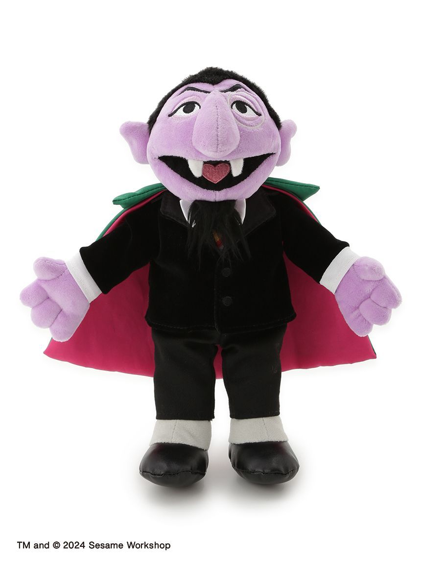 セサミストリート ぬいぐるみ カウント伯爵 ぬいぐるみS カウント伯爵(ぬいぐるみ)｜SESAME STREET MARKET/公式