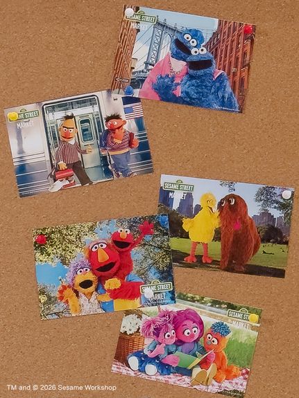 ポストカード（NEW YORK）(その他)｜SESAME STREET MARKET/公式通販サイト