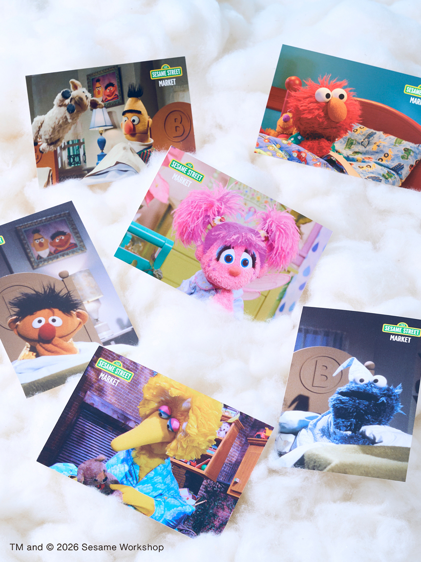 ポストカード（SLEEPY DAYS）(ノート・メモ)｜SESAME STREET MARKET