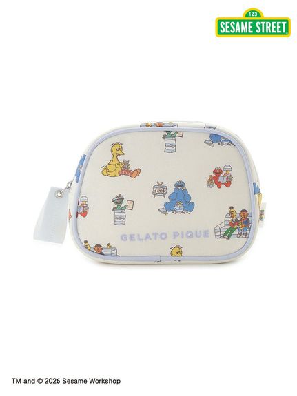新品　gelato pique　セサミストリート シングルサイズ 3点セット セサミ ストリート プリント 寝具 3点セット ホーム ギフト セサミ