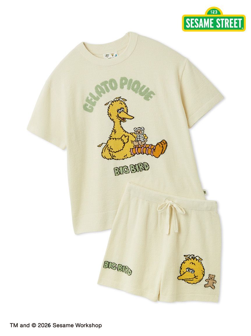 GELATO PIQUE】エアリーモコジャガードプルオーバー&ショートパンツ