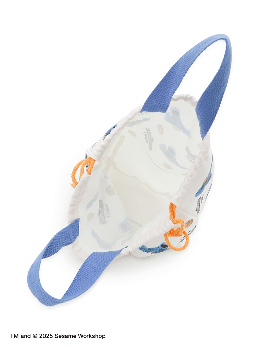 BACK TO SCHOOL】【KIDS】クッキーモンスターデザイン ランチ巾着