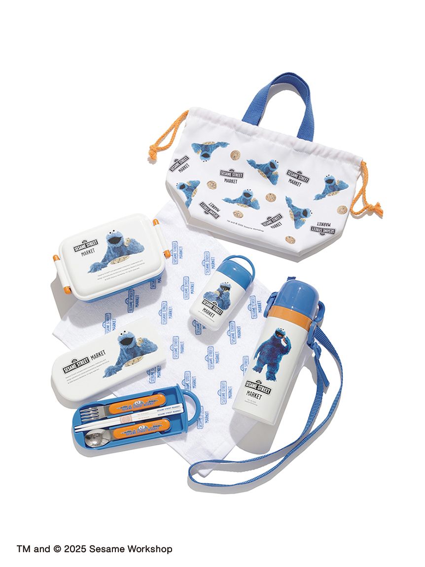 BACK TO SCHOOL】【KIDS】クッキーモンスターデザイン ランチボックス