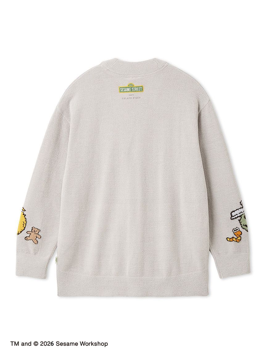 GELATO PIQUE】【HOMME】エアリーモコアップリケカーディガン(ルーム