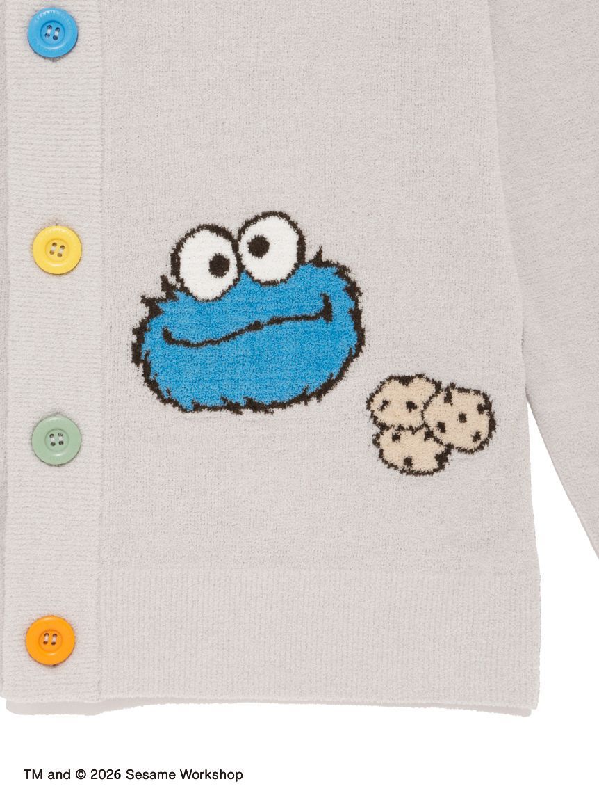 【SESAME STREET】エアリーモコアップリケカーディガン GELATO PIQUE】【HOMME】エアリーモコアップリケカーディガン(ルーム